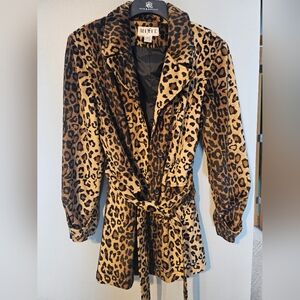 Mix It leopard print coat
